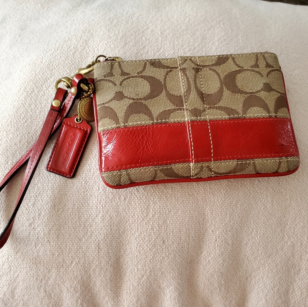 Coach wristlet